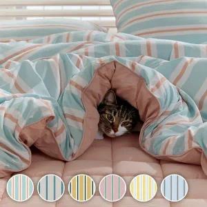 [파르페][파르페by알레르망] 모던센트 알러지케어 크리즈워싱 차렵이불패드세트S/SS