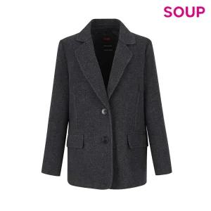 구스 퀼팅 라이너 헤링본 재킷(SZBJK39)