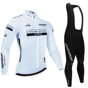 자전거 의류 저지 져지 옷 바람막이 이너웨어 Tour De Italy D'ITALIA 남성용 사이클링 슈트 긴팔 유니폼