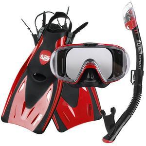 투사 마스크 스노클 오리발 세트 TP48597 스노클링용품