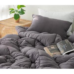 100% 순유니면 이불 180X220cm (차콜-베개커버1P증정)