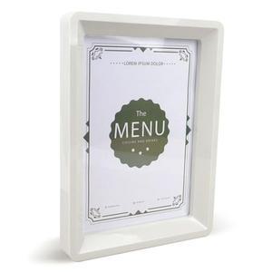 걸이형 A4유니 입체프레임 액자 흰색프레임