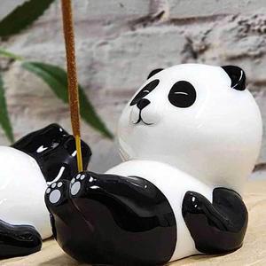홀더 스틱 유니스틱향 생일 선물 인센스 판다 발을 든