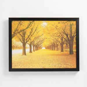 오픈형 두꺼모던비집 가리개 그림액자 45x35cm 은행나무