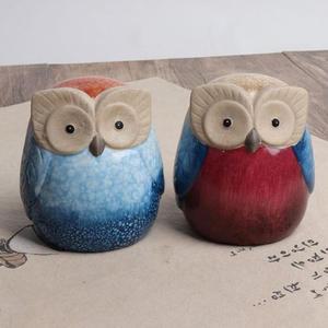 펭귄 부엉이고급 소품인형 (2P)