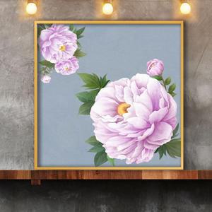 목단그림액자트렌 풍수그림 돈들어오는 꽃그림 50goldAL5