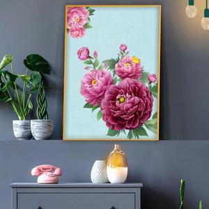 목단그림액자트렌 풍수그림 돈들어오는 꽃그림 A2gdAL2