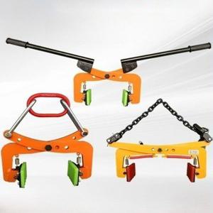 석재클램프 보도블럭 대리석 리프팅 17인치 4인치 공기바퀴 현장 285kg하중 운반