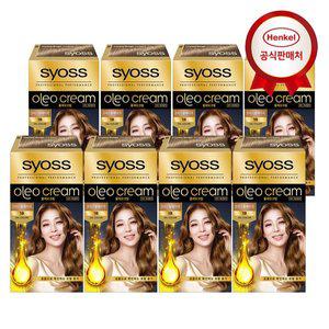 갤러리아 [빗캡 염색용기 증정] 사이오스 올레오크림 새치염색약 1-B 크리