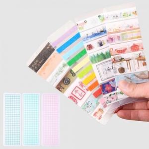 파스텔 마테감개 10개입 마스킹테이프 마테 홀더 보관 정리 소분 다꾸용품 휴대용 책상 보관함