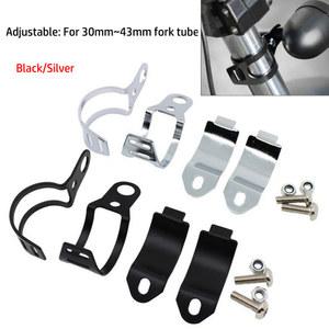 호환 스쿠터 신호 F800r 회전 브래킷 전기 30-43mm Led 마운트 Electry 오토바이 신호등 2pc 모토 Cb650f