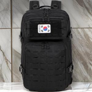 [옷자락]남자 태극기패치 스포츠 낚시 백팩