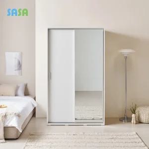 마미 23T 빅 1200 슬라이딩 거울 옷장