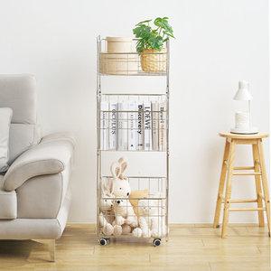 JBJ 비블레스 올스텐 304 이동식 청담 세탁바구니 철제 세탁바구니 106리터 1단+2단+3단 [바퀴포함]