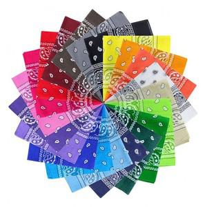 페이즐리 손수건 54cm x 개별opp비닐포장 등산 용 스카프 머플러 헤어밴드 반다나 멀티 목