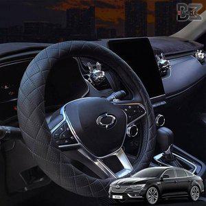 르노삼성 SM6 핸들커버 가죽 자동차핸들커버 (WFHL7BA)