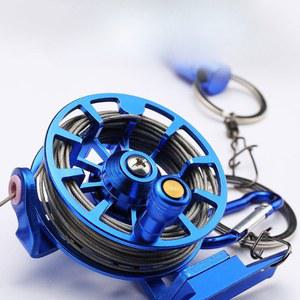 꿰미 릴스트링거 돌돔 스트링거 뜰채걸이 스텐뜰채 물고기 버클 파란색 배틀피싱 활어