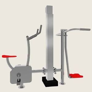 TK 자전거+파도타기 2인용 스텐 복합형 VKSP-4840