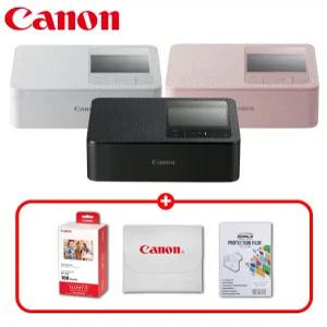캐논 정품 셀피 포토프린터 cp1500 프리미엄 3종세트 / RP-108 용지+극세사융+액정보호필름/ TJ