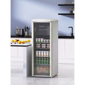 투명냉장고 가정용 술장고 쇼케이스 사무실 20L 테이블 냉장쇼케이스 아울 홈바 소형 맥주