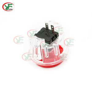 스타일 로커 푸시 단추 아케이드 클리어 바디 OBSF 30 교체 PC 게임 부품 30mm 로트당 10