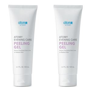 애터미 이브닝케어 필링젤 2개 120ml 각질 피지 제거