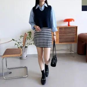 세트 코디 정장 오버핏 신상 베스트코디 여성베스트 (WFHP3FS)