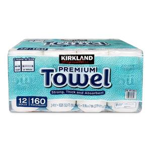 커클랜드 키친타올 160매 12개입 1팩