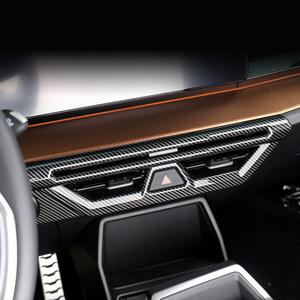 무쏘 EV 튜닝 센터페시아 송풍구 커버 카본 몰딩