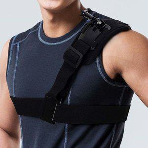 고품질 액션캠 어깨 스트랩 밴드 마운트 다이빙 바이크 회전 (WFHRZ5W)