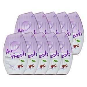 애경 에어후레쉬 크리스탈워터 실내용 방향소취 그린애플향 400ml 10개 방향제 탈취제