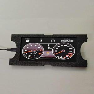 PC 시뮬레이션 레이싱 게임 대시 보드 속도 OLED 디스플레이 미터 호환용 logitech G29 G27 SIMAGIC FANATE