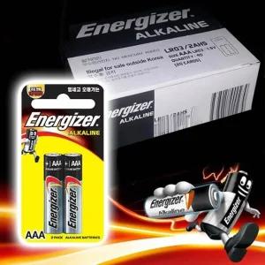 B에너자이저 알카라인 AAA건전지 40P 박스 LR3 밧데리 (WFHU1MD)