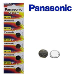 B파나소닉 CR1220 리튬버튼건전지 3V5개 (WFHU2KO)