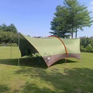 터널 타프 어닝 천막 캐노피 감성 아치형 캠핑 쉘터