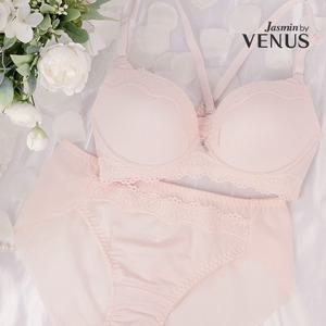 [비너스] 디어퓨어 노와이어 인견 브라팬티세트 BP0083H_LB 여자 속옷 A-C컵