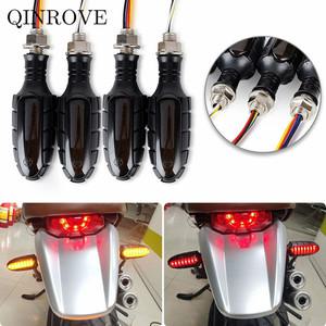 LED 오토바이 회전 신호등 12V 10mm ABS 흐르는 표시 등 범용 Benelli BN600 TNT600 TRK 125 Ducati Monste