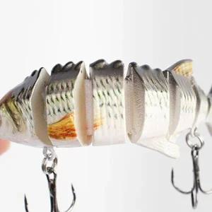 바다낚시 가짜미끼 히트피싱 관절 루어 물고기A 7단-WF291C7