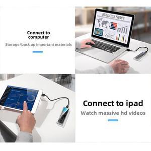 [보호보관용]M.2 NVME PCIe NGFF SATA SSD 케이스 USB3.1 Gen1 10Gbps TypeC 투명 인클로저 2230/2242/2260