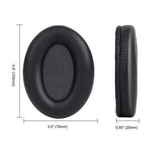 교체용 이어 패드 헤드밴드, 소니 호환용 WH-1000X, XM2, 3, 4/5 헤드폰, 이어커버, 슬리브 1 세트