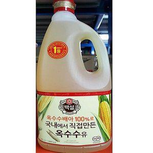 [기타]백설 옥수수식용유백설 1.8L 1개