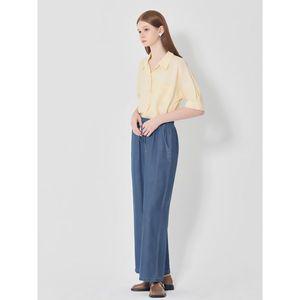 [쉬즈미스]데이지 오픈카라 스트링 반팔 셔츠 택가격 198000원 _P394284344