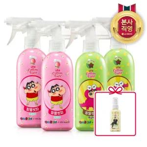 온더바디 짱구에디션 향 선택 발을씻자 짱구 풋샴푸 385ml 복숭아향 민트초코향+미스트