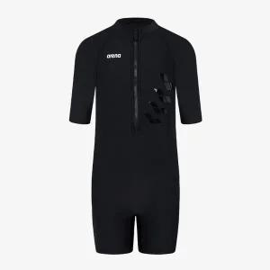 [아레나](대전신세계)여아동 실내수영복 액셀 아동 3부 반신 슈트 (A5SG1GI10BLK)