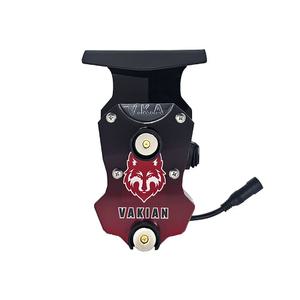 바키안 자석 충전거치대 1구 레드 단품 LED 오토바이 배달 자석충전기