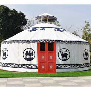 몽골 게르 텐트 초원 대형 두꺼운 보온 숙박 쉘터