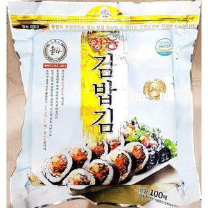 [JHN1R1QQ_52EO]미역 김밥김 구은김 구운김 100매 250g)X4