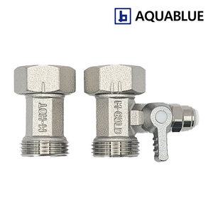 수도 수전 아답터 6mm 중형커플링 19A 배관 연결 설치 정수기부품 원터치 밸브