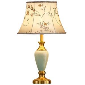 앤틱 단스탠드 조명 스위치 사이드 탁상조명 단스탠드조명 모던 갓등 테이블 서재 황동꽃잎