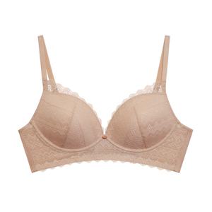 [Wonderbra]원더브라  로맨틱 레이스 노와이어 브라 베이지 WBWBR5N17T